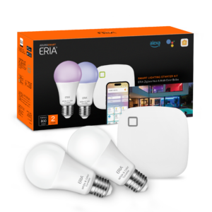 ERIA Start Kit, Hub + Smart Bulb A19 Colors and White 60W