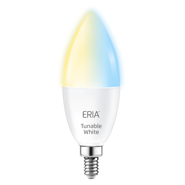 ERlA Tunable white Candelabra E12