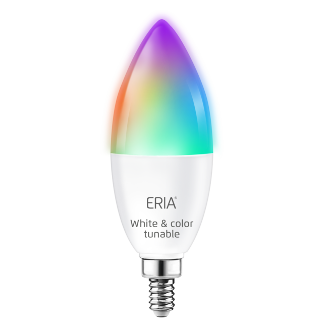 ERlA Colors and white Candelabra E12