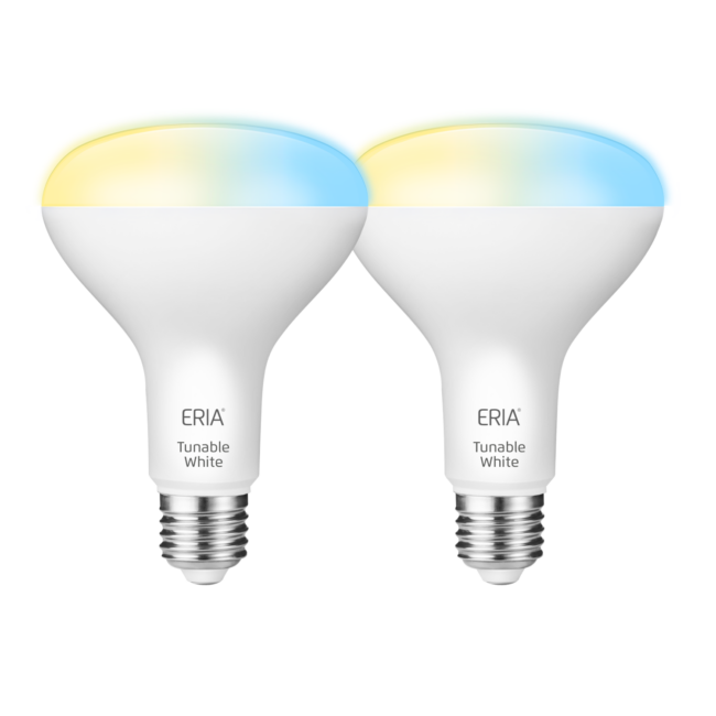 ERIA Tunable White BR30 65W 2-Pack