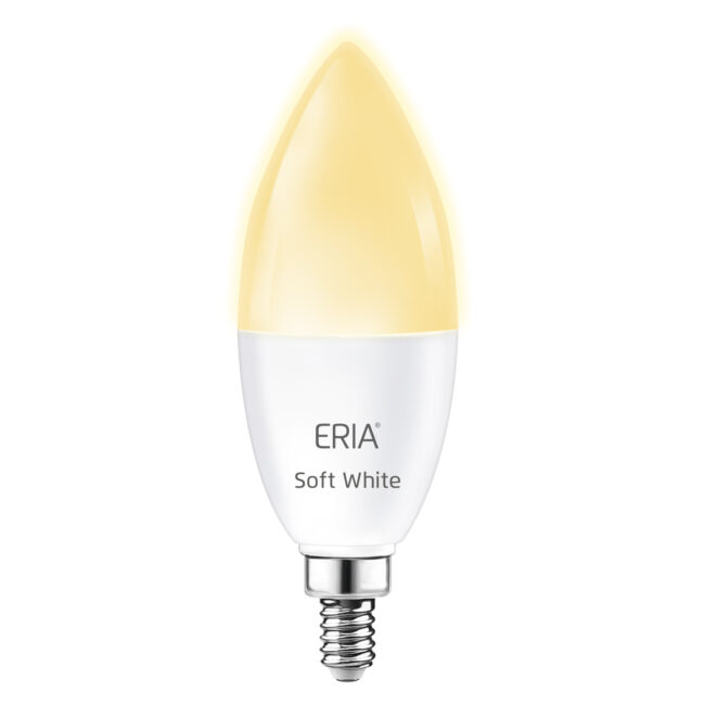 ERlA Soft White Candelabra E12